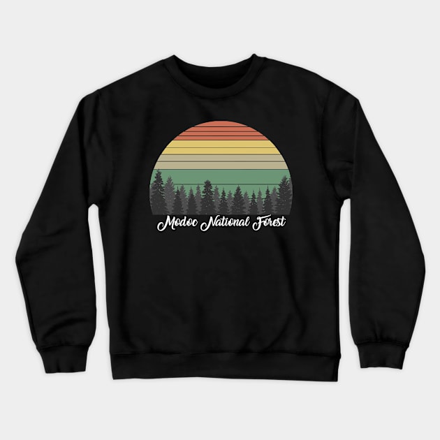 Modoc National Forest Crewneck Sweatshirt by Kerlem